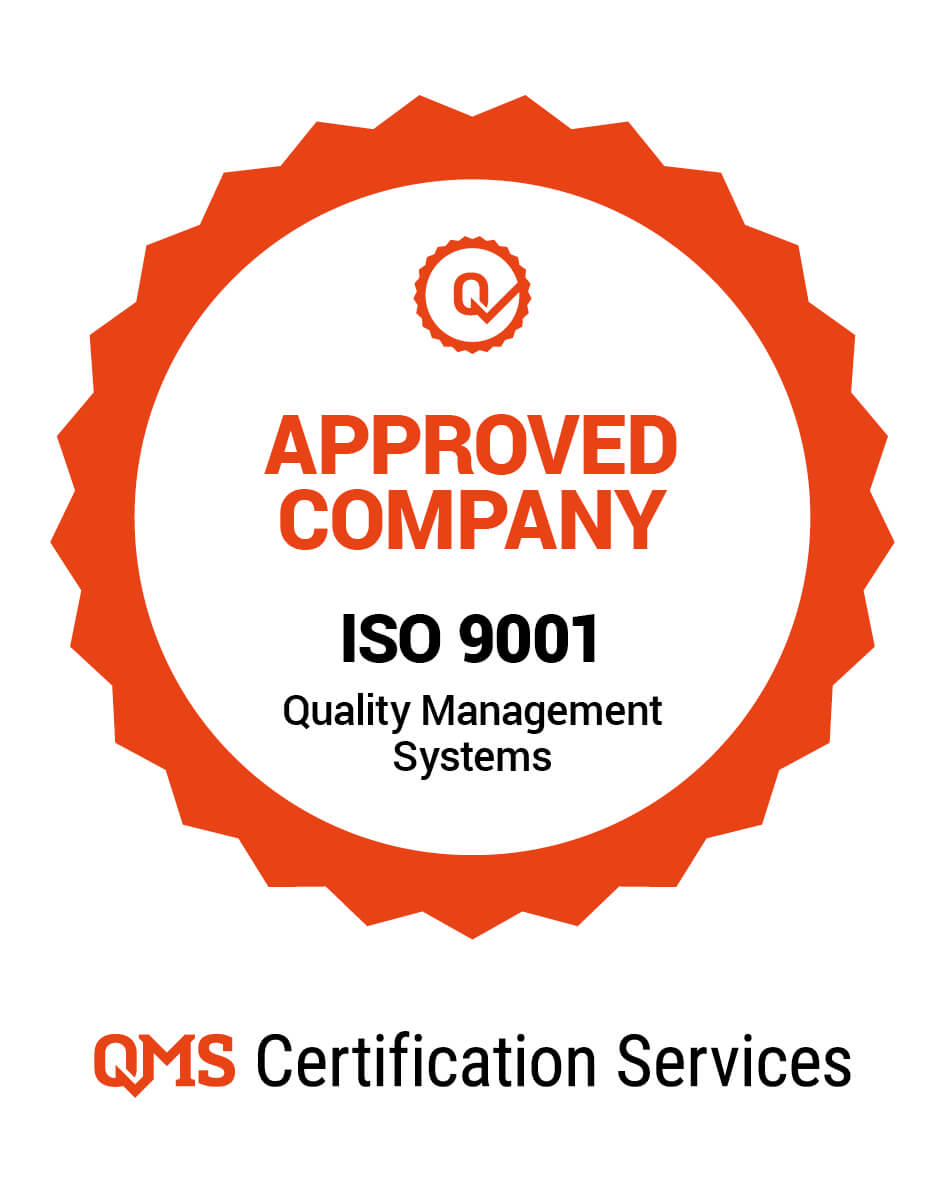 ISO 9001 QMS approved company